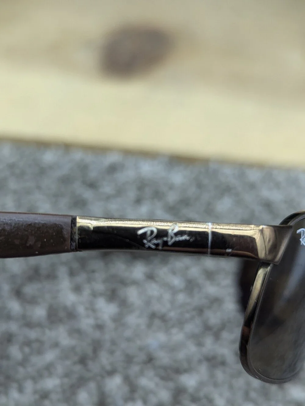 Ray Ban RB3254 014/5761 Pilot Sunglasses Brown /61mm Crystal Brown Polarized